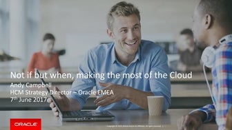 7. Andy Campbell -  Make the Most of the Cloud