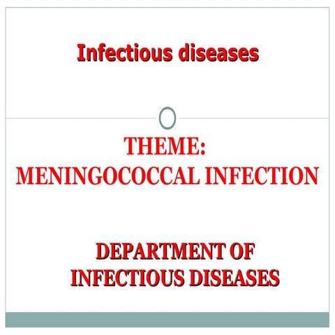 Meningococcal infection