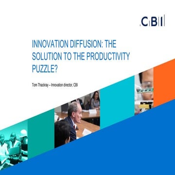Innovation Diffusion: The solution to the Productivity puzzle