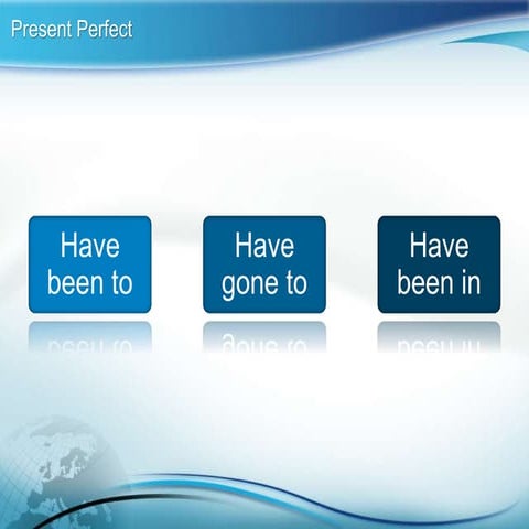 have been to , gone to, been in   Differences 