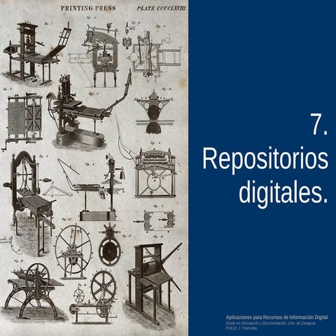 7. Repositorios digitales