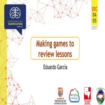 7.making games to review lessons