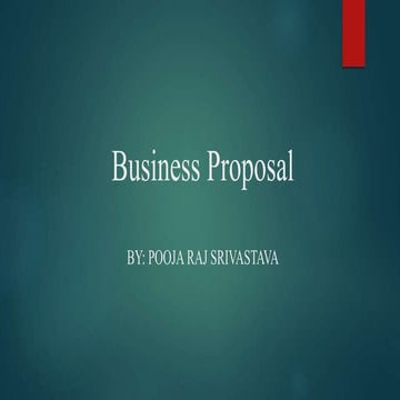 7. business proposal | PPTX