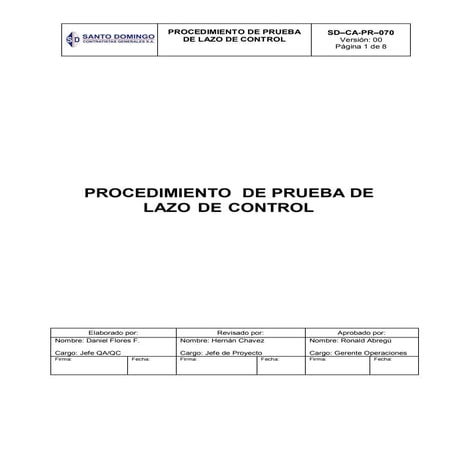 7. procedimiento prueba de lazo de control ver
