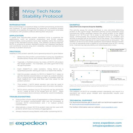 Nvoy Tech Note - Stability Protocol