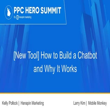 [New Tool] How to Build a Chatbot and Why It Works | PDF