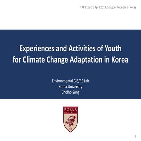 7.1.1 Global Youth Adaptation Dialogues