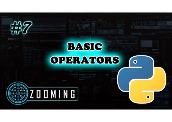 Operators in Python | PPTX