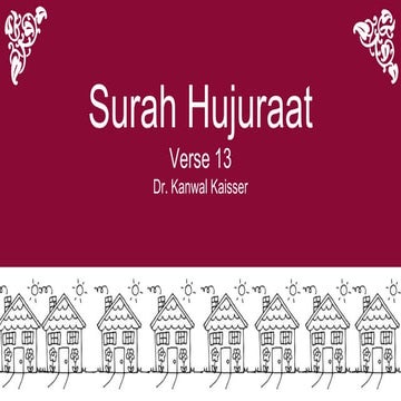 7. Surah Hujraat