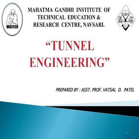 7. TUNNEL ENGINEERING