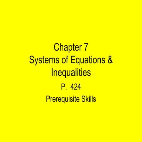 7.1 graphing a linear system   day 1