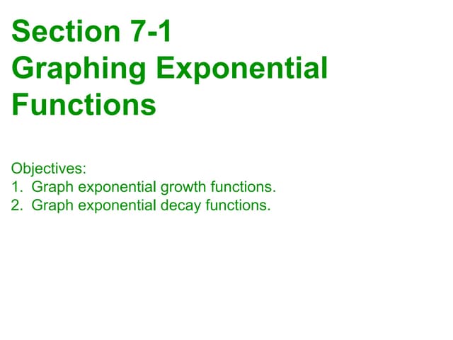 7-1 Graphing Exponential Functions - modified for online.pptx