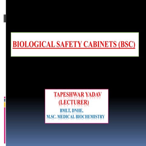 Biological Safety Cabinet
