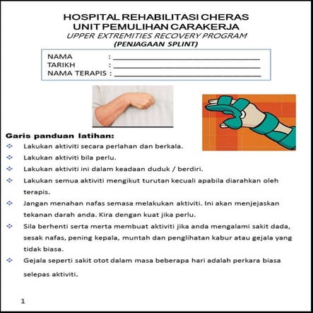 PENJAGAAN SPLINT