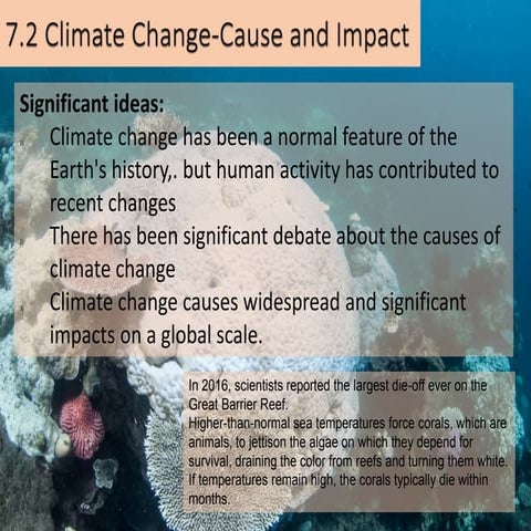 7.2 climate change-causes and impacts