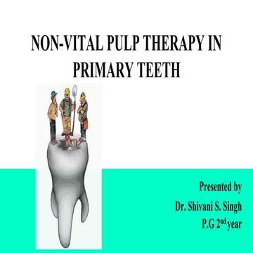 7. non vital pulp therapy