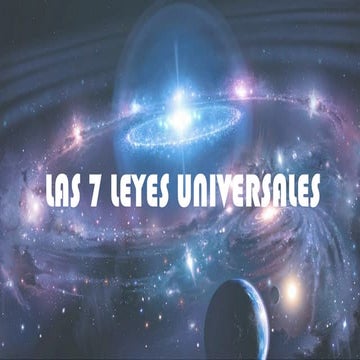 7.  las 7 leyes universales