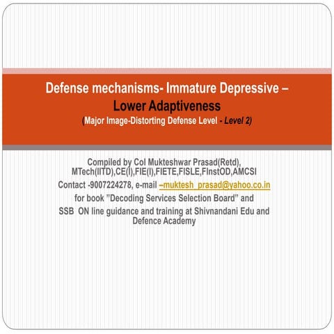 7.Defense mechanisms-Major Image-Distorting Defense Level.pptx