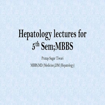 7. ACUTE LIVER FAILURE