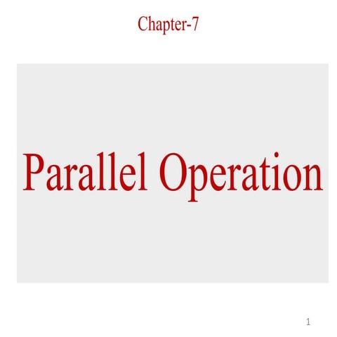 7. Parallel Operation.pptx