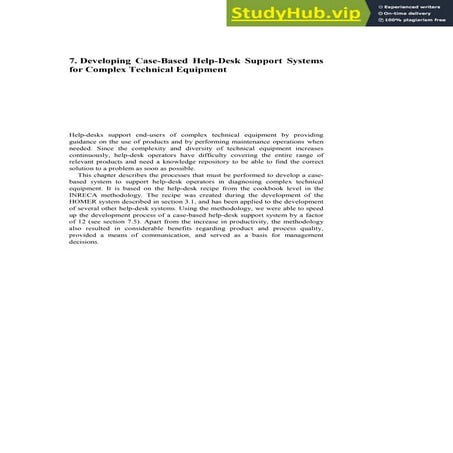 Helpdesk SRS document | DOC