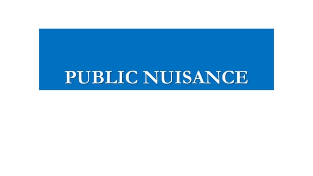 17. PUBLIC NUISANCE.pdf BNS related  ipc