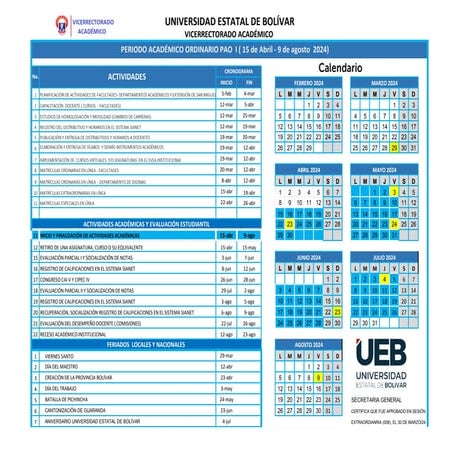 7.-Calendario Académico PAO I, 2024 (15 ABRIL-9 AGOSTO), 30-03-2024, (S.E.008...