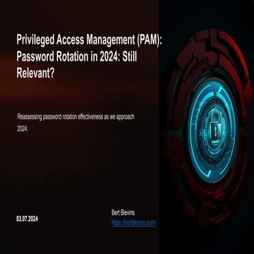 Password Rotation in 2024 is still Relevant
