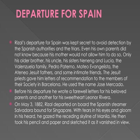 RIZALS TRIP TO HONGKONG AND OTHER COUNTRIES