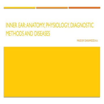7. Inner ear.pptx anatomy and pathophysio | PPTX
