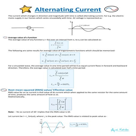 7.Alternating Currentitditxgcigcyocgooocyhchoc