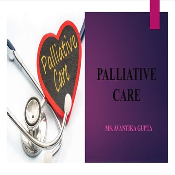 End of life care | PPTX