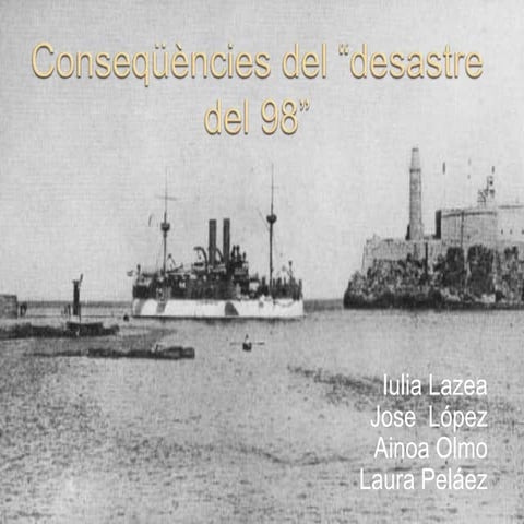 7.5 conseqüències desastre 98