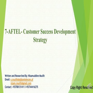 7 aftel- customer success development strategy