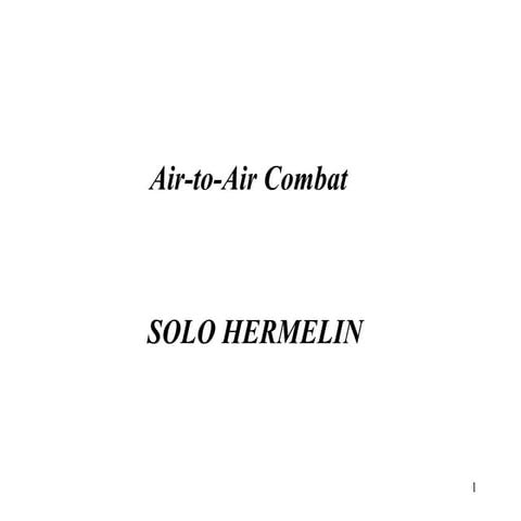 7 air-to-air combat