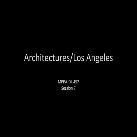 7 architectures-la