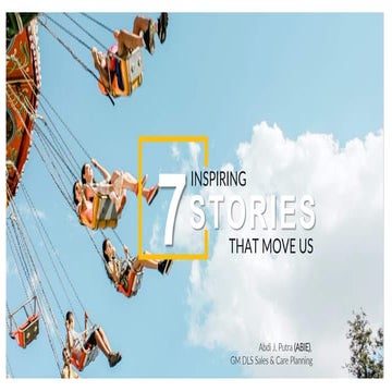 7 INSPIRING STORIES THAT MOVE US