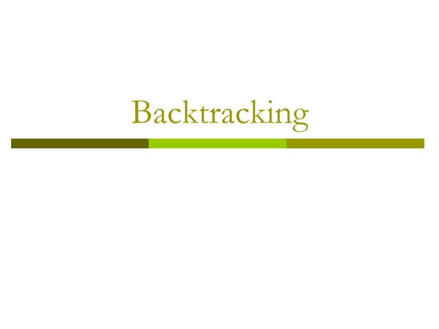 7-Backtracking.pdfsssssssssssssssssssssssssssssssssss