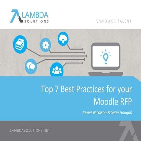 7 Best Practices for your Moodle RFP 