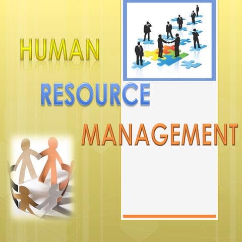 Human Resource Management