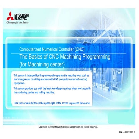Programacion en maquinado CNC computarizado