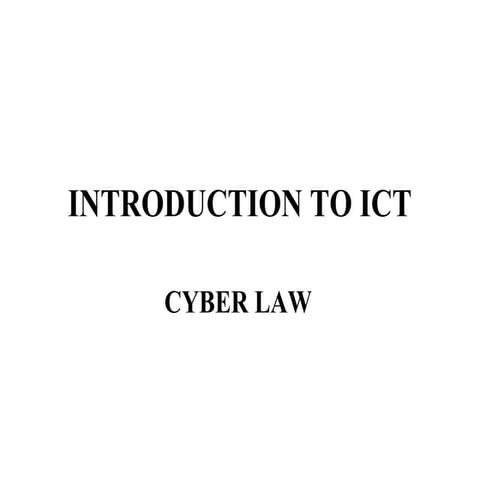 7. cyber law & computer crimes