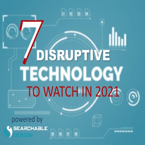 7 disruptive technology to watch | Best SEO agency in USA | Best crm develope...