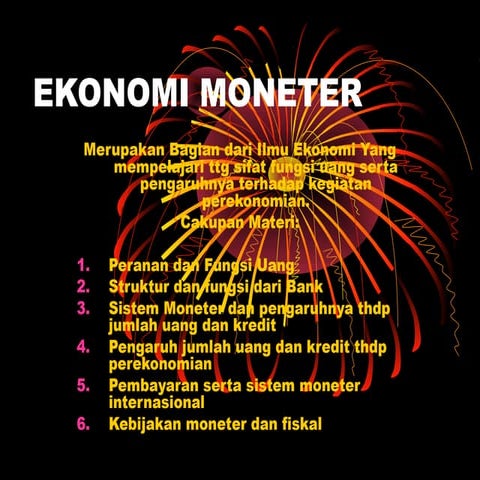 7.ekonomi moneter
