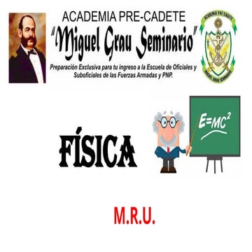 Fundamentals and Problem Solving in Uniform Rectilinear Motion (M.R.U ...