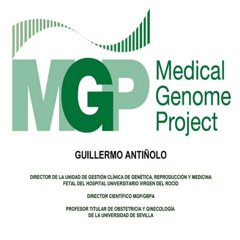 Experimentos de nubes científicas: Medical Genome Project