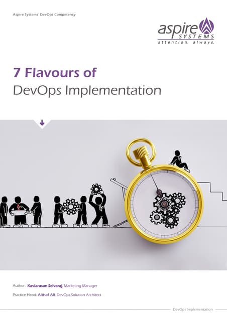 7 flavours of devops implementation