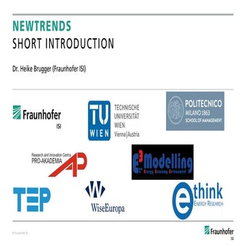 NEW TRENDS IN ENERGY DEMAND MODELING