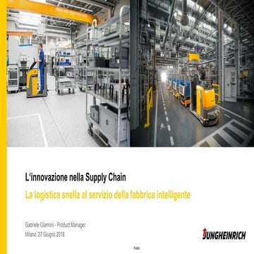 JUNGHEINRICH - "La logistica snella al servizio della fabbrica intelligente"