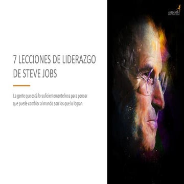 7 lecciones de liderazgo de steve jobs
